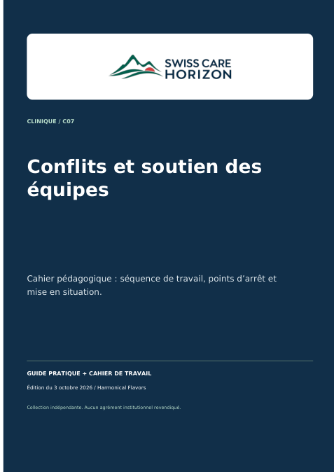 Couverture : Conflits et soutien des équipes