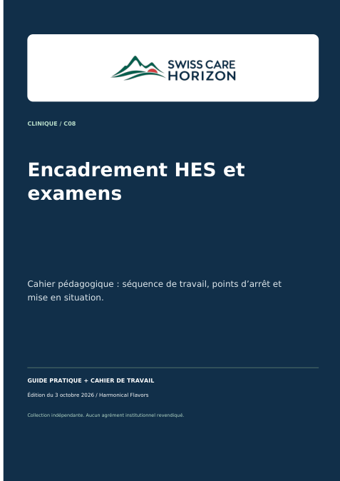 Couverture : Encadrement HES et examens